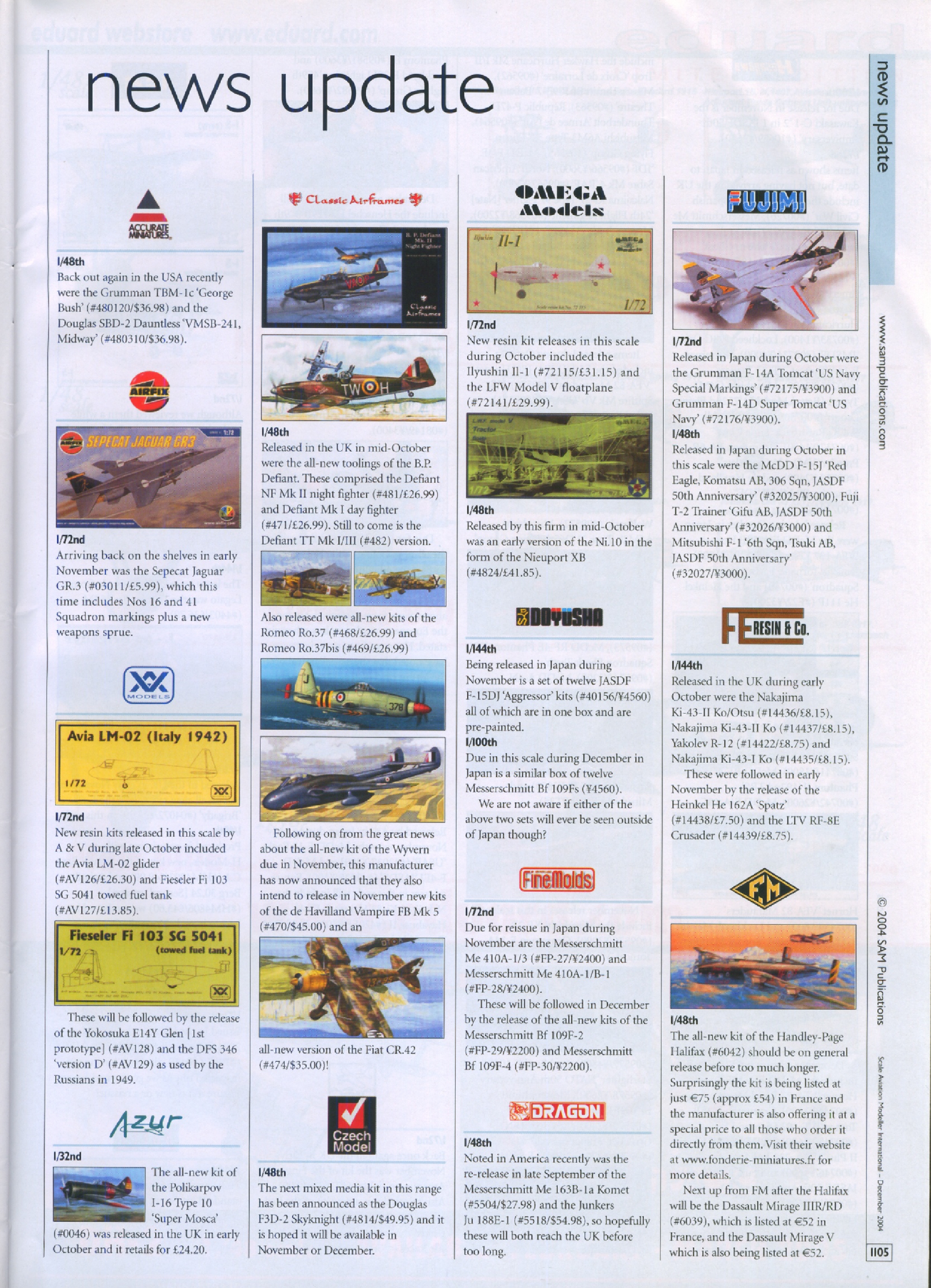 Scale Aviation Modeller International 2004-12